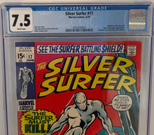 Load image into Gallery viewer, The Silver Surfer #17 7.5 CGC