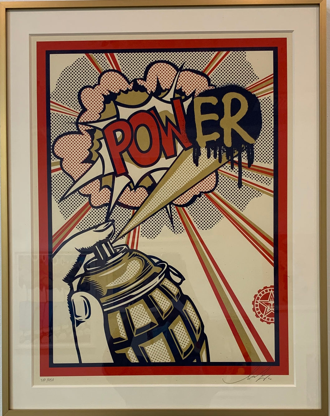 Shepard Fairey 'POWer'