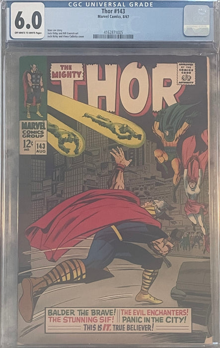 Thor #143 6.0 CGC