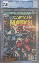 Load image into Gallery viewer, Captain Marvel #33 7.5 CGC