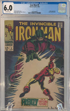 Load image into Gallery viewer, Iron Man #5 CGC 6.0