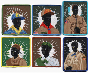 Kerry James Marshall 'Scout Series Embroidered Patch Set of Six'