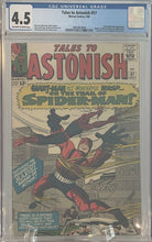 Load image into Gallery viewer, Tales To Astonish #57 CGC 4.5