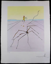 Load image into Gallery viewer, Salvador Dali &#39;Japanese Fairy Tales The Weaver Spider&#39;