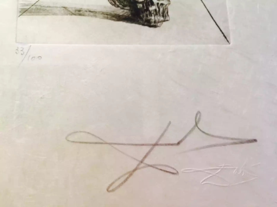 Salvador Dali 'The Magicians Vanite'